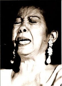 Fernanda de Utrera, intérprete de "cante jondo".