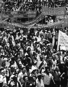 Manifestação de massa em Angola