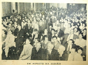 Foto do primeiro de Maio de 1946 que contou com a participação de diversos anarquistas.