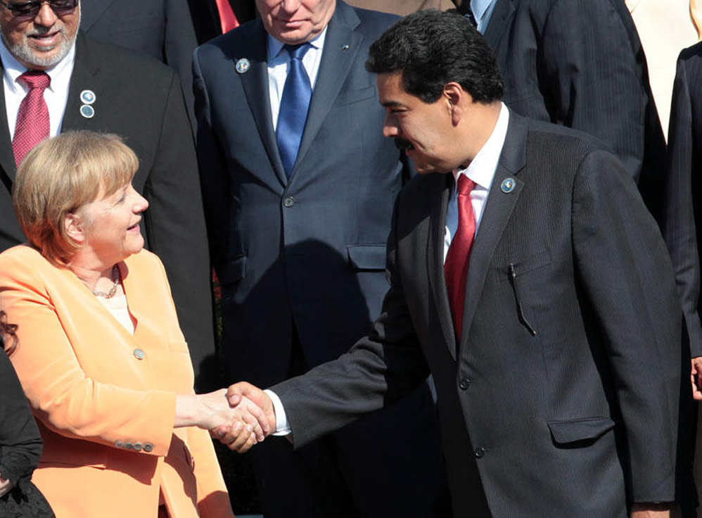 Maduro_e_Merkel