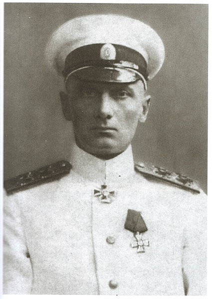 Almirante Alexander Vasilyevich Kolchak (1874-1920), comandante das tropas brancas no fronte oriental da guerra civil russa
