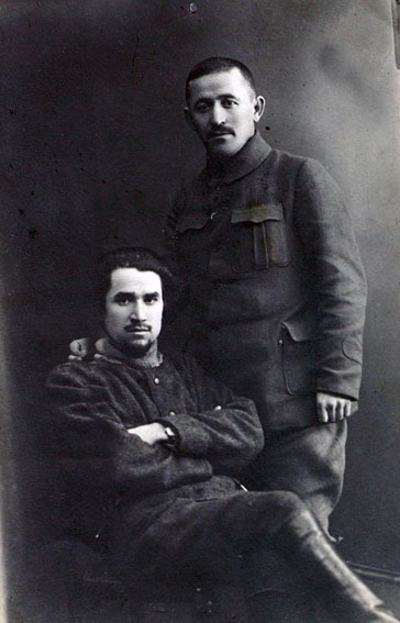 Sultan-Galiev e Ismail Firdevs em 1919