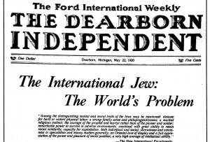 «O Judeu Internacional» foi originariamente publicado em folhetim no jornal de Ford.
