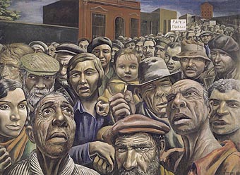 Antonio Berni, Manifestación (1934)
