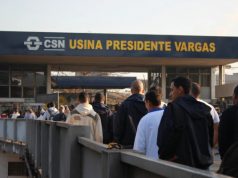 Greve selvagem na Companhia Siderúrgica Nacional